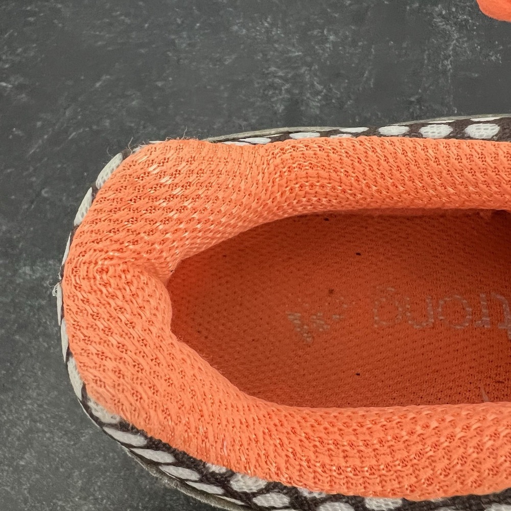 Adidas Size 8 Duramo 6 Adiprene Running Shoes Sneakers Gray Orange - very clean - Picture 12 of 16